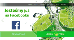 Desktop Screenshot of lemonfresh.com.pl